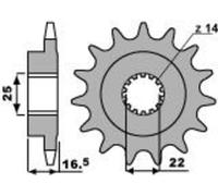 PBR Pignone standard in acciaio 2114 - 525