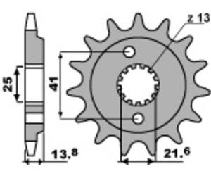 PBR Pignone standard in acciaio 346 - 525