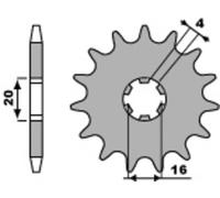 PBR Pignone standard in acciaio 416 - 428