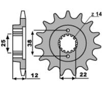 PBR Pignone standard in acciaio 495 - 520