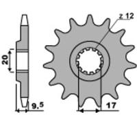 PBR Pignone standard in acciaio 7005 - 420