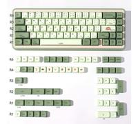 PBT Japanese Keycaps Dye Sub XDA Profile Matcha Keycap Set Fit per 60% 65% 95% Tastiera Meccanica Cherry Mx Switch