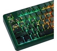 PBT Keycaps 133 Keys Double Shot Midsummer Keycaps, Shine Through Side Print Keycap, Cherry Profile Dye Sublimation Custom Keycap for Cherry MX Switch Mechanical Keyboard