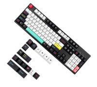 Pbt Set di 122 Keycaps Profilo Originale per Tastiera Meccanica | Non Facile da Sbiadire, Trasmissione della Luce, Ricambio per Tastiere Complete e Uso Domestico