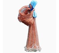 PBTMCD Rete Professionale Lanciata A Mano - Raggio da 4 Piedi A 12 con Rete 1/2" for Esche for Gamberetti E Piccoli Pesci(6FT/1.8m Radius)