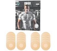 pbuu Copricapezzoli Uomo, 20 Paia (40Pezzi) Cerotti Capezzoli Uomo Running, Invisibile Nipple Cover Men per Corridori & Atleti
