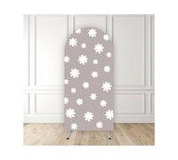 PBWERIGL Copertura per fondale ad Arco, L'Arco Nuziale Copre la Decorazione dell'evento sullo Sfondo del Doppio Lato(5,Custom Any Sizes)