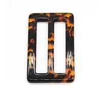 PBWERIGL Fibbie con Clip in Resina, 6/10 Pezzi Fibbia for Cintura in Resina Multicolore 20-60 mm for Accessori for Abbigliamento Fai da Te(Amber309,45mm 10pcs)