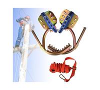 PBWERIGL Puntali per Pali in Cemento, Modelli Multipli di Attrezzi for Arrampicata sugli Alberi in Acciaio Inossidabile for l'osservazione della Caccia alla Raccolta Frutta(300model)