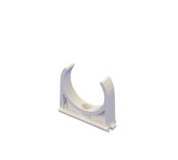 PBWERIGL Supporto per Tubi di irrigazione, Confezione da 5 Clip for Tubi in UPVC a Forma di U Bianche, Diverse Misure(Inner DIAMETER-25MM(5 PCS))