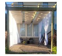 PBWERIGL Tenda da Giardino/terrazzo, Capottina Ombrellone Retrattile Wave Multicolor(W:2m/6.56ft*L:11m/36ft)