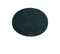 PBWERIGL Toppe ovali da Cucire, Toppe termoadesive floccate in Pelle Scamosciata Ovale for la Riparazione del Gomito e Ginocchio, 2 Pezzi(Dark Green)