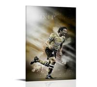 PBYOSCZYE Alessandro Del Piero Art, poster decorativo da parete, per soggiorno, camera da letto, 30 x 45 cm