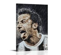 PBYOSCZYE Alessandro Del Piero Fan Art - Decorazione moderna per camera familiare, 60 x 90 cm