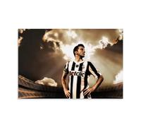PBYOSCZYE Alessandro Del Piero - Stampa artistica da parete, decorazione moderna per camera familiare, 60 x 90 cm