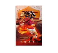 PBYOSCZYE Football Player Francesco Totti Art - Stampa artistica da parete, decorazione moderna per camera familiare, 20 x 30 cm