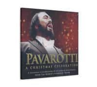 PBYOSCZYE Luciano Pavarotti Fan Art, poster decorativo su tela, per soggiorno, camera da letto, 50 x 50 cm