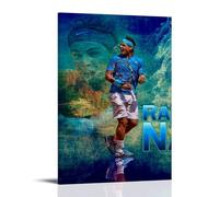 PBYOSCZYE Rafael Nadal Tennis Player Fan Art, poster decorativo da parete, per soggiorno, camera da letto, 40 x 60 cm