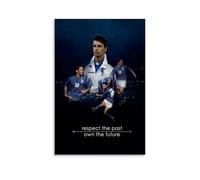 PBYOSCZYE Roberto Baggio Football Player Group Photos - Stampa da parete, decorazione moderna per camera familiare, 20 x 30 cm