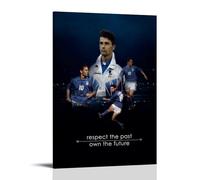 PBYOSCZYE Roberto Baggio Football Player Group Photos - Stampa da parete, decorazione moderna per camera familiare, 20 x 30 cm