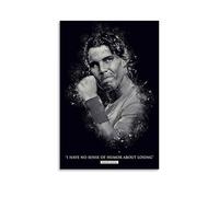 PBYOSCZYE Tennis Player Rafael Nadal Black White Art - Stampa da parete, decorazione moderna per camera familiare, 30 x 45 cm