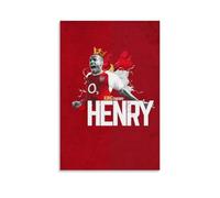 PBYOSCZYE Thierry Henry Art - Decorazione da parete moderna per camera familiare, 30 x 45 cm