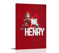 PBYOSCZYE Thierry Henry Art - Decorazione da parete moderna per camera familiare, 50 x 75 cm
