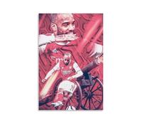 PBYOSCZYE Thierry Henry Football Player - Stampa da parete, decorazione moderna per camera familiare, 30 x 45 cm