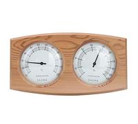 Pbzydu Igrometro termometro per Sauna in Legno 2 in 1, Accessorio termoigrometro per Bagno Turco Interno