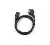 PC-186 - 1,8 m - CEE7/4 - Accoppiatore C14 - 6 A - Nero NEW