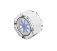 Pc Acrylic Lsj-dbx Digital Octagonal Flow Meter for Water Tank Liquid Cooler