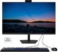PC All-in-One da 27" Core i7 16 GB RAM 512GB SSD Desktop (Fino a 3,20 GHz) FHD Con Mouse e Tastiera WiFi Dual Band Bluetooth 4.2 Cablato Nero