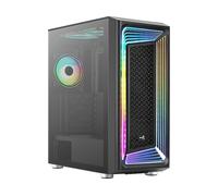 Aerocool Interstellar Tower ATX RGB Vetro temperato USB 3.0 Nero