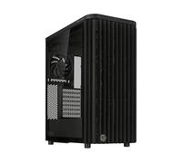 ASUS ProArt PA401 TG PWM, Case per Schede Madri ATX in Metallo e Pannello Laterale in Vetro Temperato, Ventola Posteriore da 120 mm e 2 Ventole Anteriori PWM da 160 mm, Filtri Antipolvere, Nero