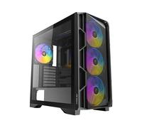 PC CASE GAMING ANTEC AX1000 ARGB Mid-Tower E-ATX con 4 Ventole ARGB e Pannello in Vetro