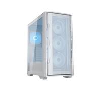 Cougar Uniface RGB Mid Tower - Custodia con 4 ventole ARGB, colore: Bianco