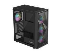 Case PC GENESIS Diaxid 605 ARGB Midi Tower Nero Compatibile AIO 420 RGB