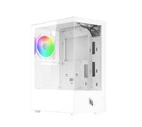NOUA CASE ATX NEXUS P200 BIANCO 0.5MM SPCC 2, USB3.0/2.0 , FAN ARGB FRONT, GLASS