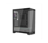 Noua Utopia FS100, Case Gaming ATX, Triplo Vetro Temperato Continuo Senza Cornici, Ventola ARGB e Strip LED ARGB, Supporto Raffreddamento Liquido fino a 360mm, Silver