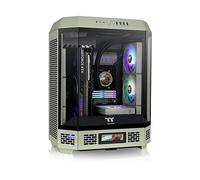 Thermaltake Case Mid-Tower ATX The Tower 600 Matcha Green – 3 pannelli vetro, PCI-e rotazionali