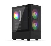 Case PC Krux Vako RGB ATX con Ventilatori RGB e Pannello in Vetro Temprato