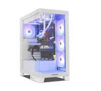 NOX Hummer GLOCK ARGB Mid-tower ATX vetro temperato USB-C bianco