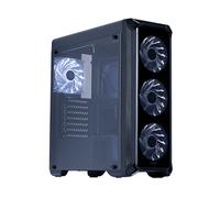 PC CASE ZALMAN i3 Edge Midi-Tower - schwarz - Midi/Minitower - ATX