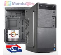 PC Computer AMD Athlon 3000G 3,50 Ghz - Ram 8 GB DDR4 - ASRock B450 - USB 3.0