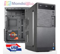 PC Computer AMD RYZEN 5 4600G 4,20 Ghz - Ram 16 GB DDR4 - MSI A520 - USB 3.0