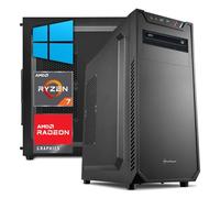 PC Computer AMD Ryzen 7 8700G 5,10 Ghz - Ram 32 GB DDR5 - SSD M.2 1 TB - HD 2 TB - Wi-Fi - Windows 10/11 Pro