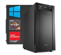 PC Computer AMD Ryzen 9 9900X 12 Core - Ram 32 GB DDR5 - SSD M.2 1 TB - HD 2 TB - Wi-Fi - Windows 10/11 Pro