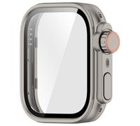 PC Copertura Completa Smartwatch Integrato Protezione Dello Schermo In Vetro Temperato Difesa Custodia Dura Per Watch Fit 4 Nero Opaco Guscio Protettivo