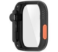PC Copertura Completa Smartwatch Integrato Protezione Dello Schermo In Vetro Temperato Difesa Custodia Dura Per Watch Fit 4 Nero Opaco Guscio Protettivo