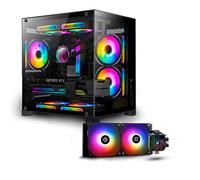 PC da gioco Racing Equinox D5 - Intel Core i7-12700F, RAM 64 Go, M.2 2 To, RTX 5070 Ti, raffreddamento a liquido 240 mm, Windows 11 Pro, Wifi, PC Gamer - Nouvo